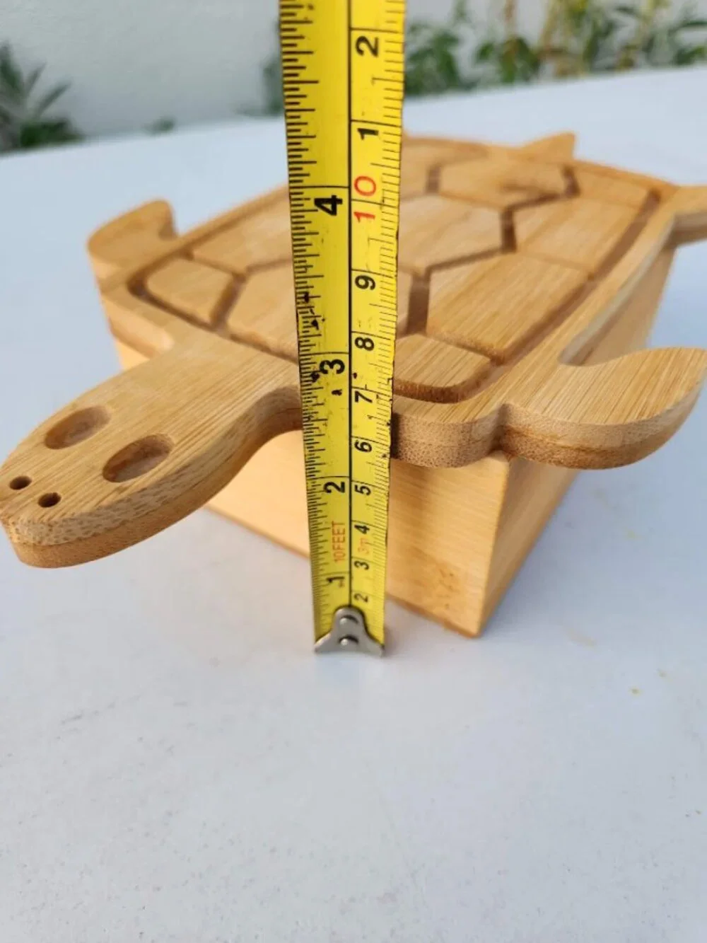 Kikkerland Sea Turtle Tofu Press Kitchen Supplies Tools Bamboo Remove water